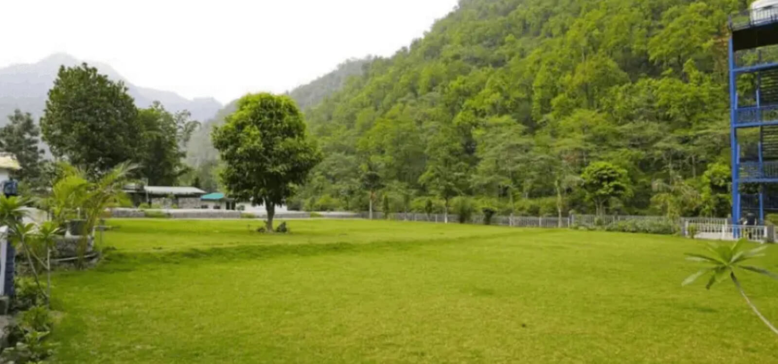 green environment around pacific Inn 360 resort - best resort to stay in rishikesh